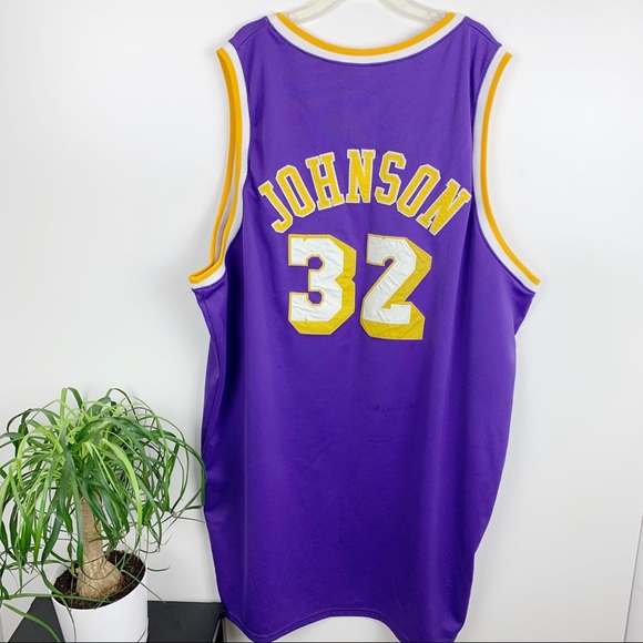 Vintage Magic Johnson 1979-80 LA Lakers Jersey - Picture 2 of 5